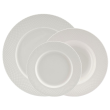 Serwis obiadowy porcelanowy Komplet talerzy na 12 osób BARI WHITE 2