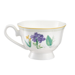 Serwis do kawy herbaty porcelanowy na 6 osób VIOLETTA 3
