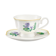Serwis do kawy herbaty porcelanowy na 6 osób VIOLETTA 1