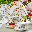Serwis obiadowo kawowy porcelanowy na 6 osób FRAGOLETTA 3