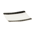 Talerzyk deserowy śniadaniowy porcelanowy 21,5 x 21,5 cm YVETTE 2