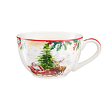 Filiżanka świąteczna porcelanowa 260ml FROZEN NOEL Sanie Mikołaja 3