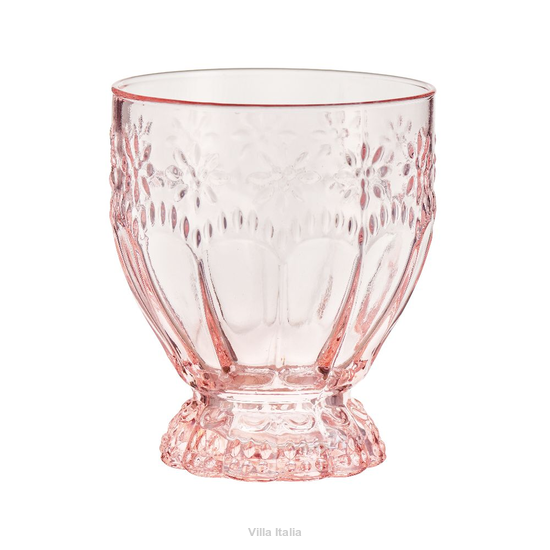 Szklanka różowa 330 ml HEVES