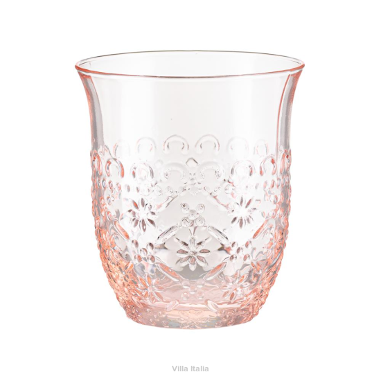 Szklanka różowa 300 ml SWING