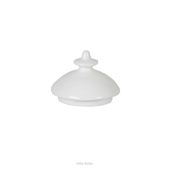 Przykrywka do cukiernicy 6,5 cm porcelanowa MESYNA WHITE