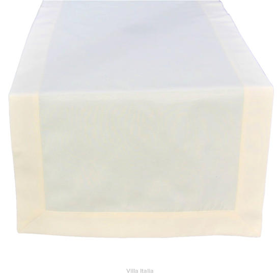 Bieżnik na stół kremowy 40x140 cm CYNTHIA CREAM