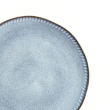 Komplet talerzy ceramicznych niebieskich na 6 osób DENIM 7