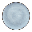 Komplet talerzy ceramicznych niebieskich na 6 osób DENIM 4