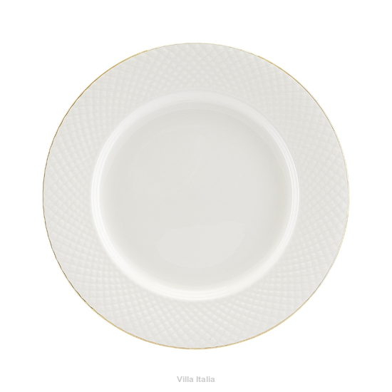 talerzyk deserowy eleganckiej porcelany kostnej