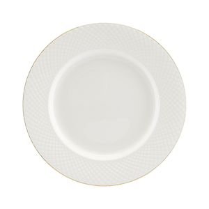 Talerzyk deserowy śniadaniowy porcelanowy 20 cm BARI GOLD