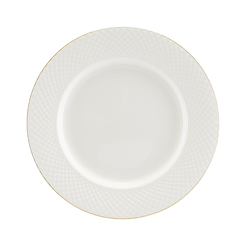 Talerzyk deserowy śniadaniowy porcelanowy 20 cm BARI GOLD