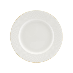 Talerzyk deserowy śniadaniowy porcelanowy 20 cm BARI GOLD