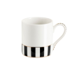 Filiżanka do kawy lub herbaty porcelanowa ze spodkiem YVETTE 1  3