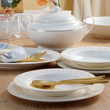 Talerz płytki porcelanowy 27 cm DIANA 1
