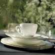 Filiżanka porcelanowa 250 ml ze spodkiem ROMA PLATIN 7