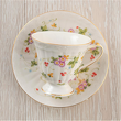 Filiżanka do herbaty porcelanowa 180 ml ze spodkiem WALENCJA Ivory 7