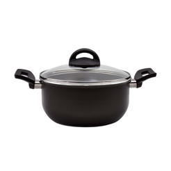 Garnek z pokrywką 20 cm PRATICA PLUS