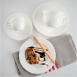Filiżanka do espresso porcelanowa 100 ml ze spodkiem MESYNA WHITE 2