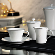 Filiżanka do kawy herbaty porcelanowa 200 ml ze spodkiem BIANCA  6