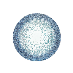 Talerzyk deserowy szklany 21,5 cm LAGUNA