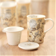Kubek z zaparzaczem porcelanowy dekorowany EMILY 5