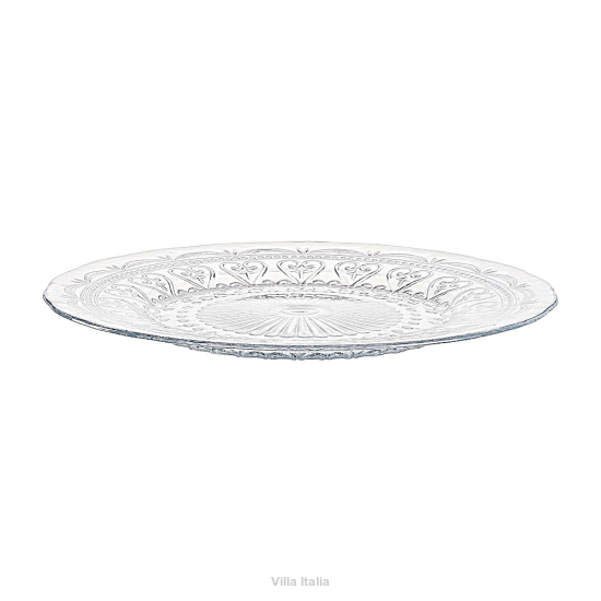 Talerz do ciasta szklany 32,5 cm FIORINO