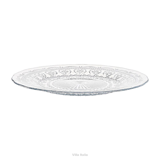 Talerz do ciasta szklany 32,5 cm FIORINO