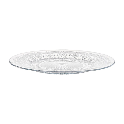 Talerz do ciasta szklany 32,5 cm FIORINO