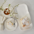 Serwis obiadowo kawowy porcelanowy na 12 osób WHITE PRINCESS 11