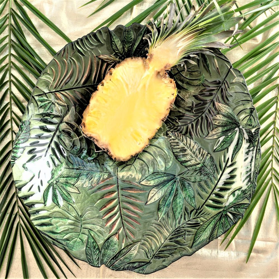 Misa na owoce 40 cm Salaterka szklana AMAZON