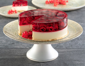 Patera na ciasto i tort szklana 28 cm SOLANGE