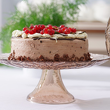 Patera szklana na tort