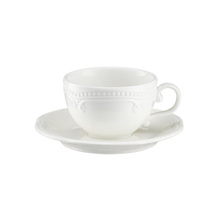Filiżanka do espresso 70 ml ze spodkiem WHITE PRINCESS