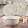 Serwis obiadowo kawowy na 6 osób porcelanowy LOZANO 10