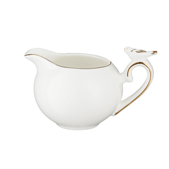 Mlecznik porcelanowy z ozdobnym uchwytem 8 cm PIAF