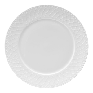 Talerz płytki porcelanowy 28 cm ROMA white