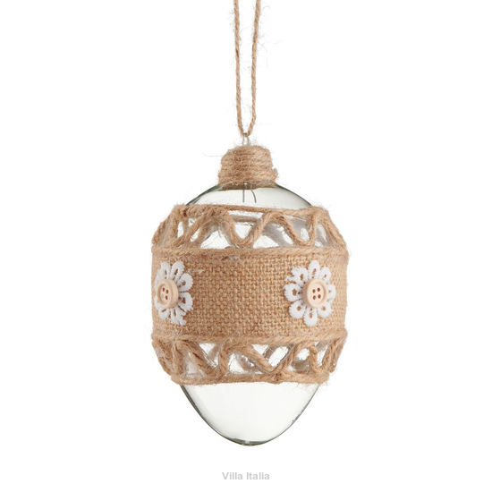 dekoracja wielkanocna wisząca w stylu eco