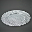 Talerz do ciasta szklany 34 cm DIAMOND 2