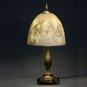 Lampa porcelanowa 55 cm Dzieci
