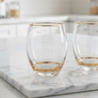 Zestaw szklanek 430 ml 6 sztuk QUELLA GOLD 6