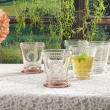 Zestaw szklanek różowych 240 ml 6 sztuk MERIDA 2