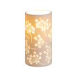 Porcelanowa lampa stołowa 20 cm z ażurowym wzorem SATIN 6