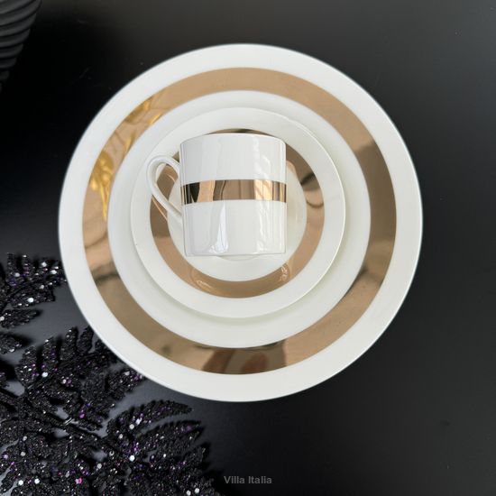 Zestaw do espresso porcelanowy dla 1 osoby UNICO 75