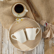 Serwis obiadowo kawowy na 12 osób ceramiczny RUSTICO 2