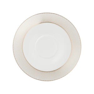 Spodek pod filiżankę 15 cm porcelanowy MARILYN