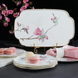 Patera do ciasta porcelanowa Talerz 31,5 x 20,5 cm SPIRIT of JAPAN 6