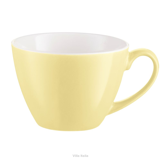 Filiżanka porcelanowa Kubek jumbo żółty 