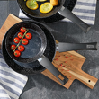 Patelnie aluminiowe z powłoką ceramiczną z góry