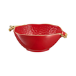 Miseczka na owoce i przekąski 16 cm porcelanowa GRENADE RED 1