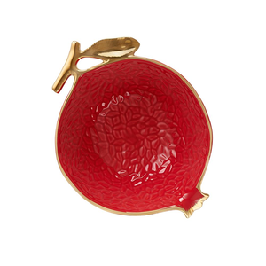 Miseczka na owoce i przekąski 16 cm porcelanowa GRENADE RED